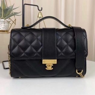Chanel Black Chain Handbags