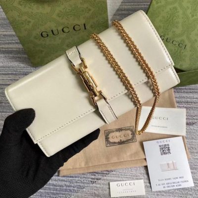 Gucci Jackie 1961 Chain Wallets For Women