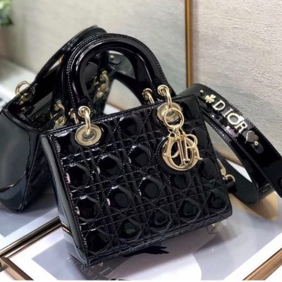 Christian Dior Lady Bag Black