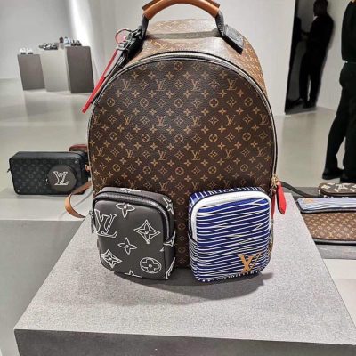 Louis Vuitton Monogram Backpack for Men Brown
