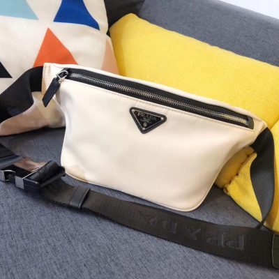 Prada Designer Leather and Nylon Belt Bags