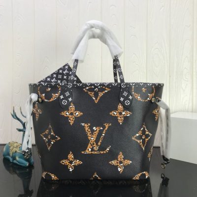 Louis Vuitton Monogram Jungle Neverfull MM Tote Bags - 2 Colors