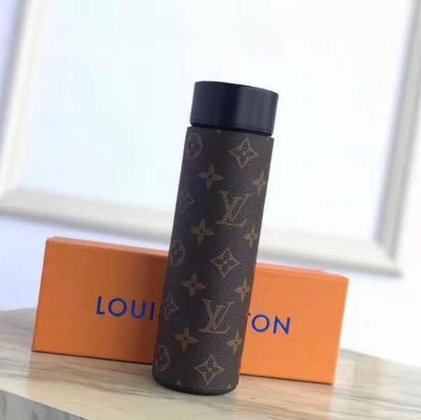 Louis Vuitton Designer Cold Hot Drinking Thermos Water Bottles
