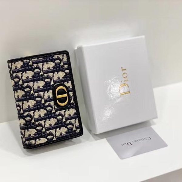 Dior Embroidery Wallet