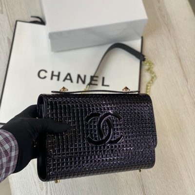 Chanel Classic Trifold Wallet / Purse Black