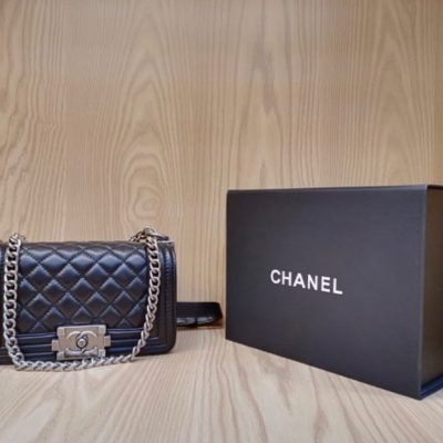 Chanel Women Le Boy Handbag