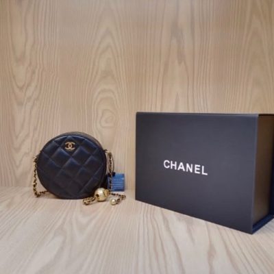 Chanel Round Chain Bag