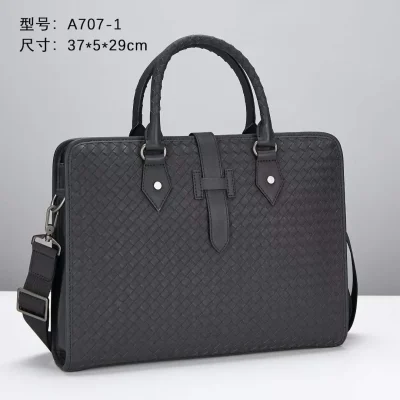 Bottega Veneta Leather Business Briefcase Leptop Bag