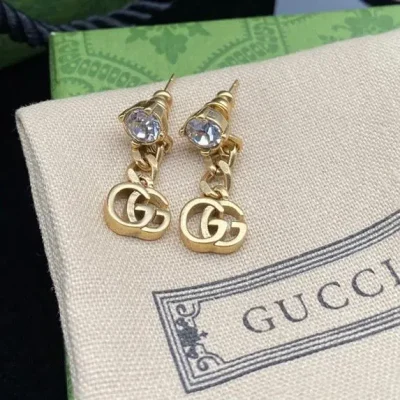Gucci Dangle Gold Earrings