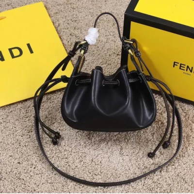 Fendi Pomodorino Leather Mini Bag For Woman