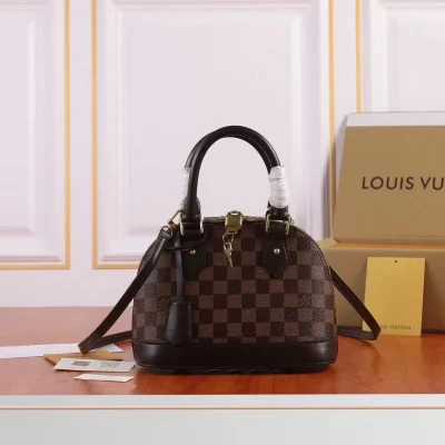 Louis Vuitton Alma Damier Handbag