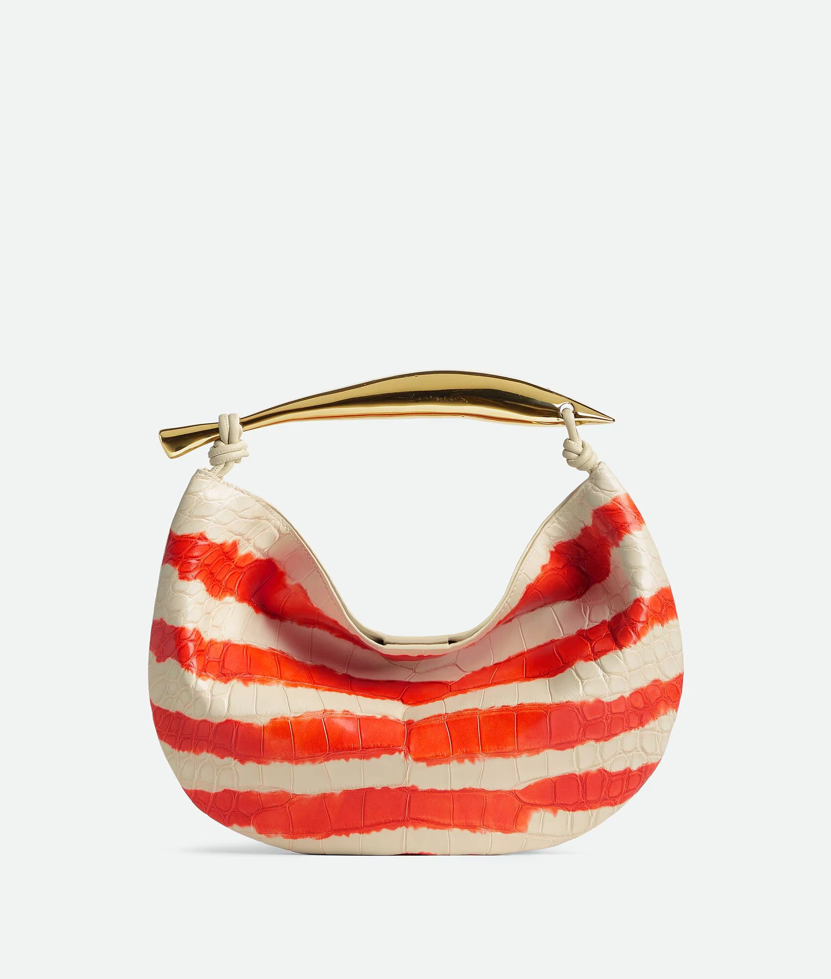 Bottega Veneta Tie-Dye Sculptural Metallic Bag
