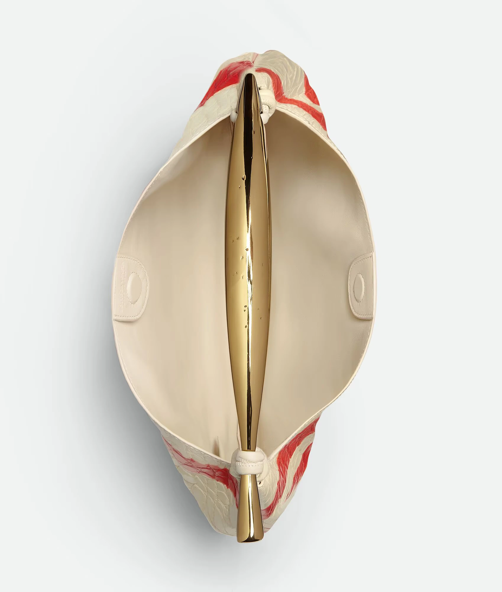 Bottega Veneta Tie-Dye Sculptural Metallic Bag