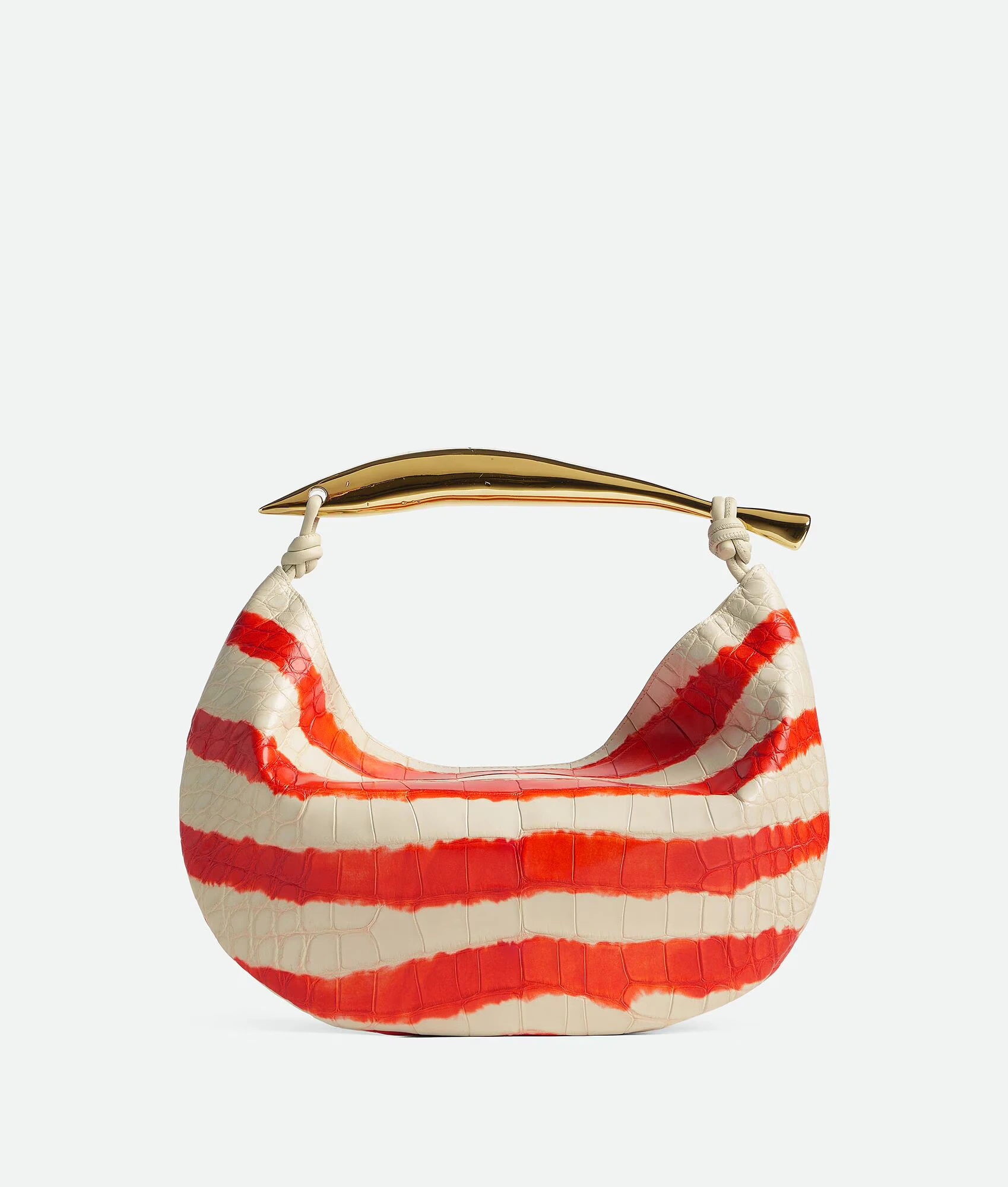 Bottega Veneta Tie-Dye Sculptural Metallic Bag
