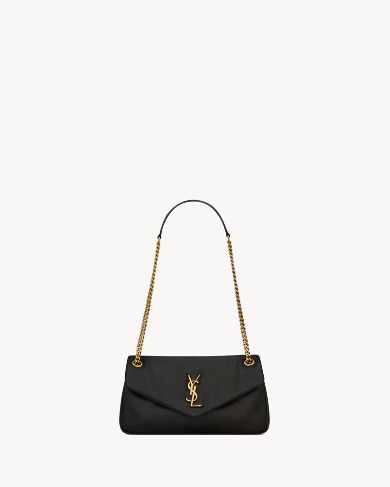 YSL Calypso Plunged Lambskin Small Bag - Image 4