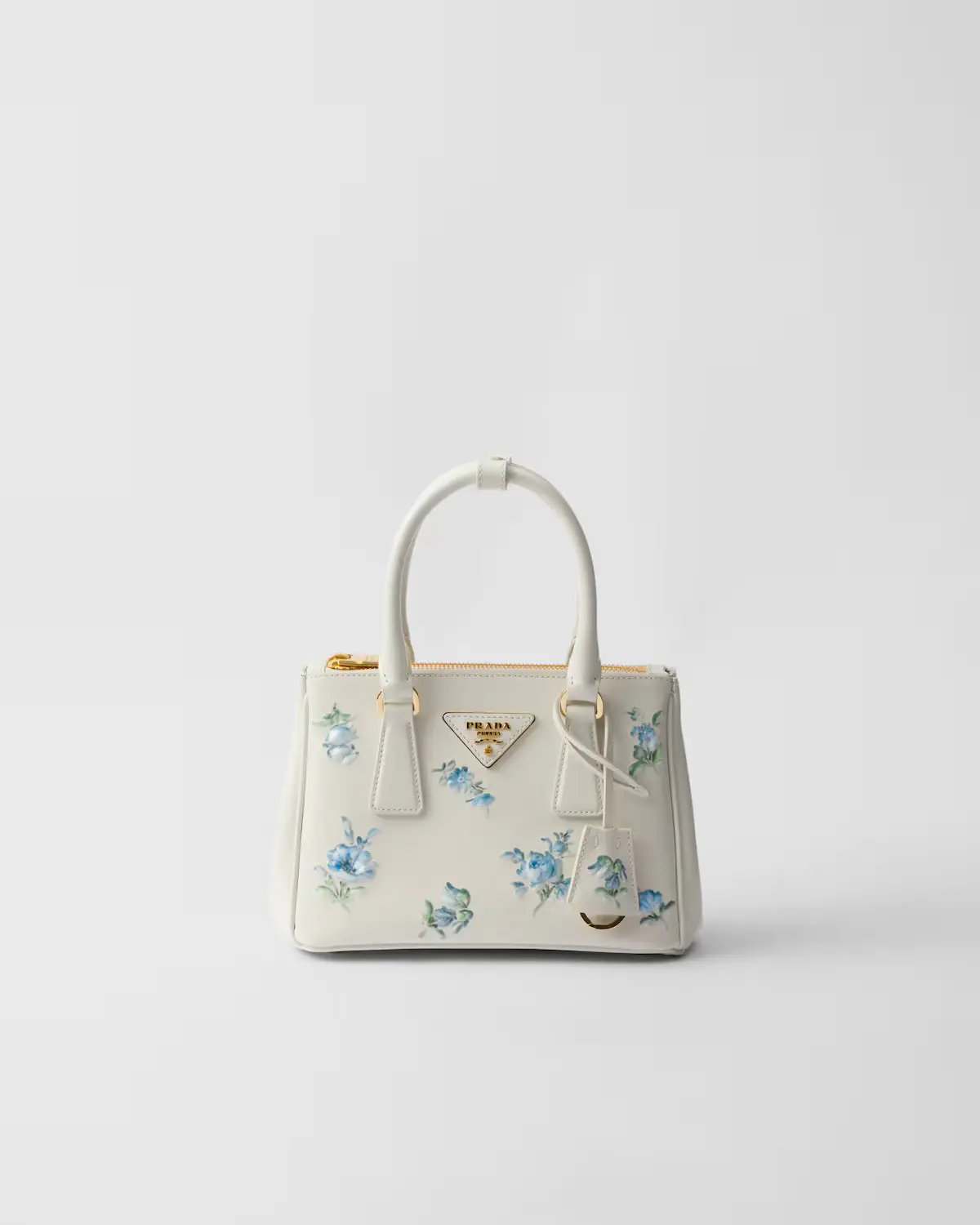 Prada Galleria Printed Brushed Leather Mini-Bag